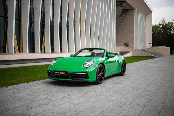 Porsche 911 Cabrio Green