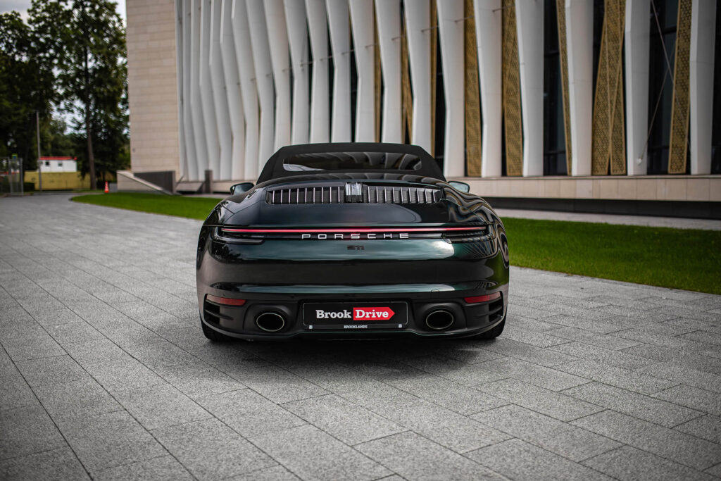 Porsche 911 Cabrio Dark Green