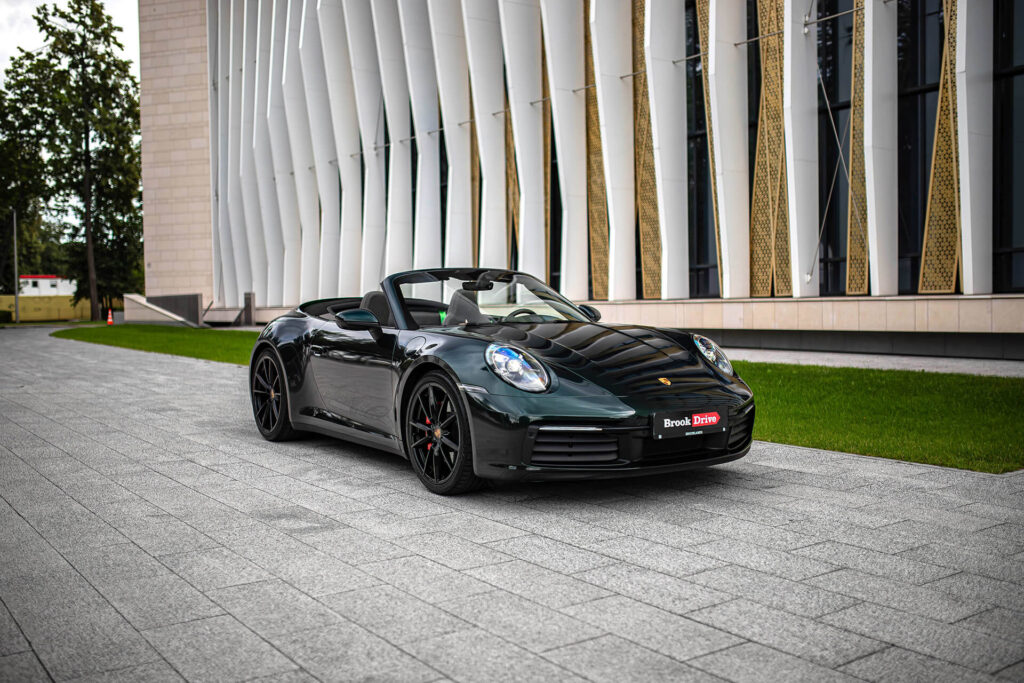 Porsche 911 Cabrio Dark Green