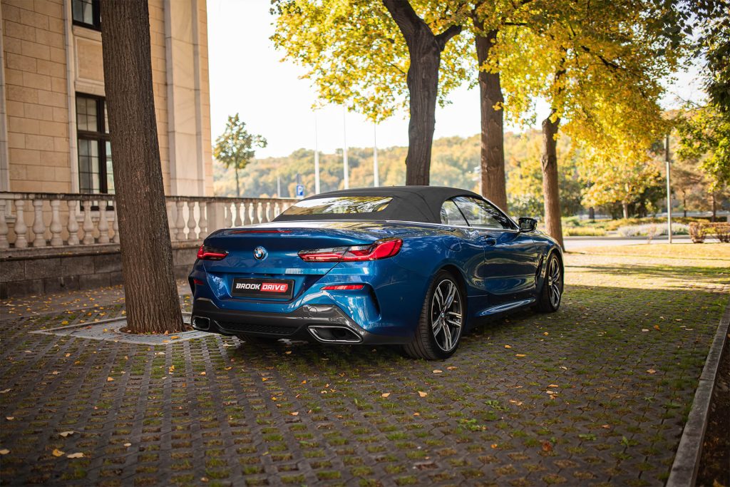 BMW 840D Cabrio Blue
