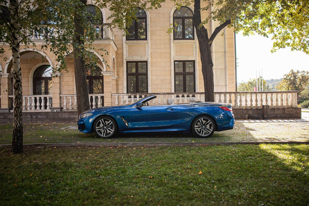 BMW 840D Cabrio Blue